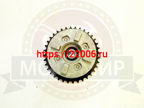 Звезда 36 зуб. (428) (d54mm - 4 x 49mm) цепи, задняя Альфа, Нитро в сборе с основанием фото 2