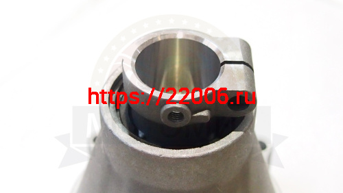 Редуктор верхний в сборе мотокосы BC/GBC-026/033/043 (26мм) квадрат 5мм. фото 4