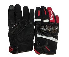 Перчатки PRO-BIKER MCS-57 (чёрно-красные), р-р XXL