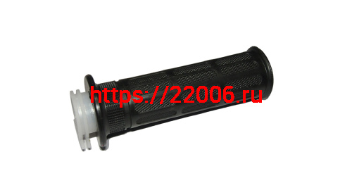 Ручка руля правая (газа) Альфа, Дельта, Zodiak в сборе (с резинкой) см.39026