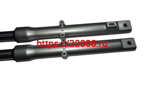 Перо вилки передней Альфа, SWIFT левое/правое, 27 мм ось 10 мм, барабан. тормоз (стд) фото 3