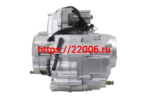 Двигатель 1P52FMН 110см3 эл.стар, 4МКПП по кругу, Delta, Alpha (СЕРЕБРИСТЫЙ) фото 2