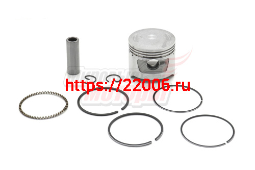 Поршень 47,25 мм 4 такт. Alpha, Delta, Zodiak, ОВ-70 (70 см3) ( + кольца, палец, стопорн. кольца)