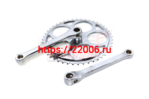 Шатуны 28" 46зуб/165мм (клин) Урал (комплект)