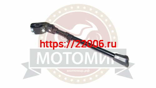 Подножка для велосипеда 20-28" задняя на перо вилки алюминевая, черная СК30 фото 2 Подножка для велосипеда 20-28" задняя на перо вилки алюминевая, черная СК30 фото 2