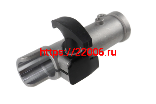 Кронштейн соединительный с втулкой 9шлицов (разъёмной штанги 28мм) мотокосы GBC-026/033/043(В СБОРЕ)